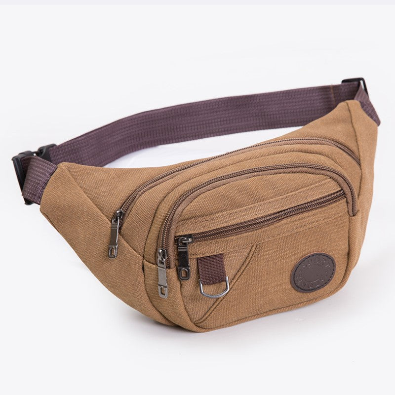 Buylor Waist Packs Men Banana Bum Bag Fashion Canvas Fanny Pack Hot Casual  Belt Bag Women Sports Hip Bag Phone Pounch  Travel