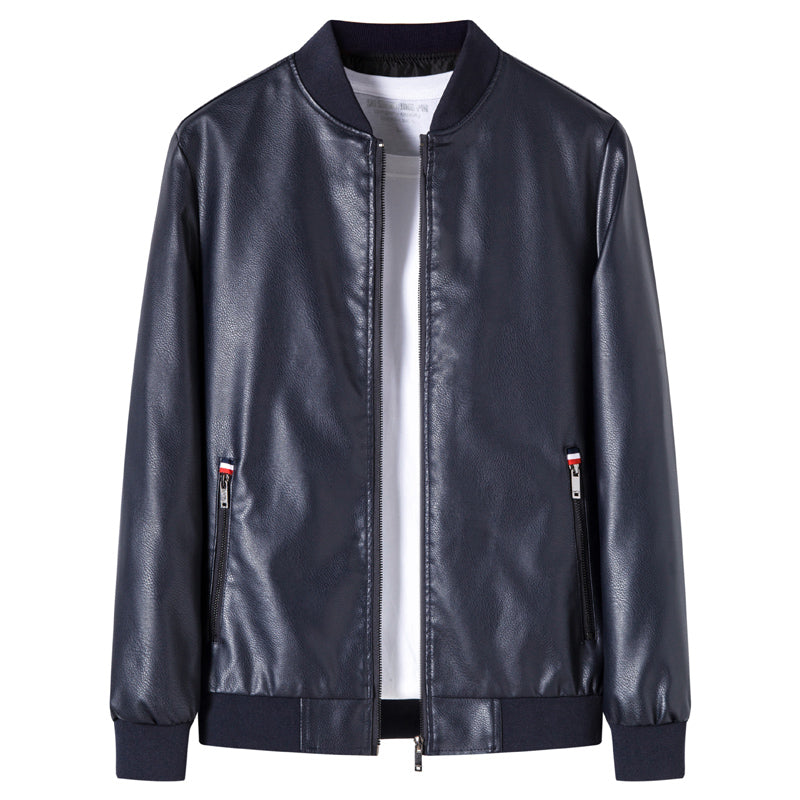 Comlion Faux Leather Jackets Men High Quality Classic Motorcycle Bike Cowboy Jacket Coat Male Plus Velvet Thick Coats M-4Xl C46