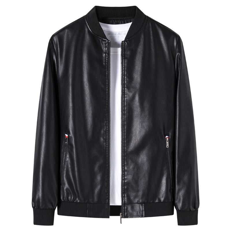 Comlion Faux Leather Jackets Men High Quality Classic Motorcycle Bike Cowboy Jacket Coat Male Plus Velvet Thick Coats M-4Xl C46