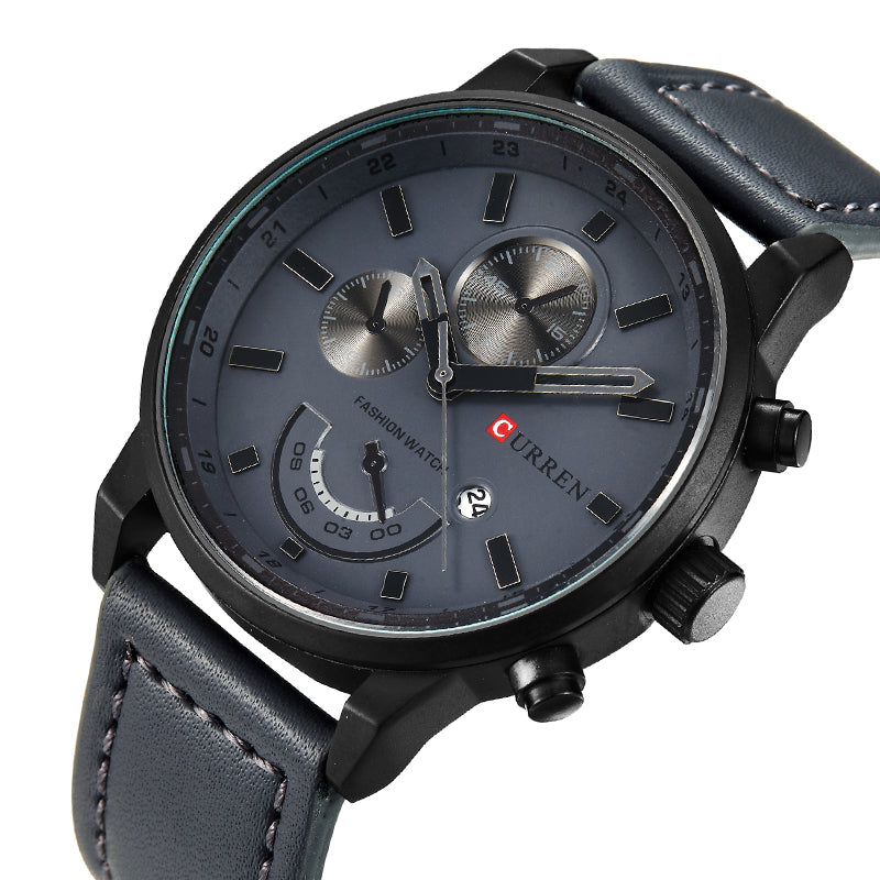 Curren Fashion Military Sport Mens Watches Top Brand Luxury Quartz Watch Reloj Hombre 2017 Clock Male Hour Relogio Masculino
