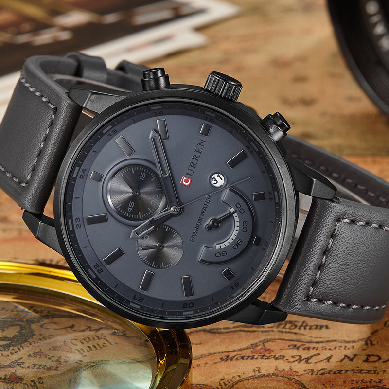 Curren Fashion Military Sport Mens Watches Top Brand Luxury Quartz Watch Reloj Hombre 2017 Clock Male Hour Relogio Masculino