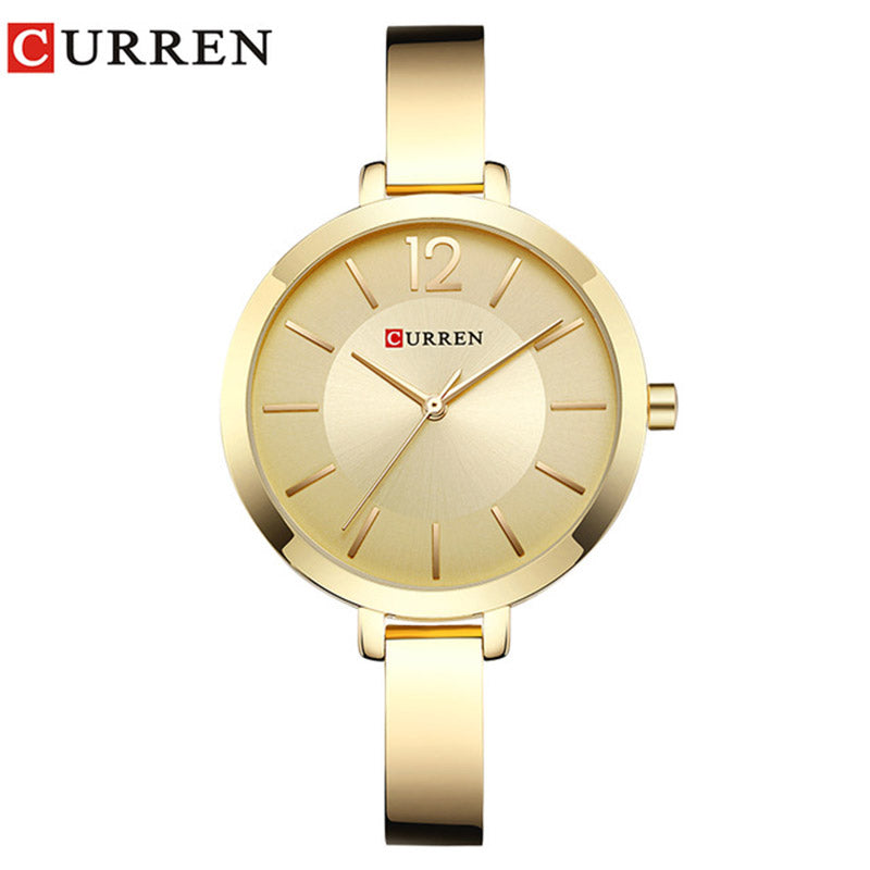 Curren Reloj Mujer Fashion Dress Ladies Bracelet Watches Womens Quartz Stainless Steel Band Wristwatch Hot Gift Women'S Watch