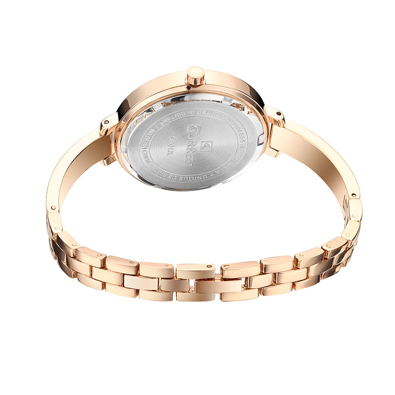 Curren Reloj Mujer Fashion Dress Ladies Bracelet Watches Womens Quartz Stainless Steel Band Wristwatch Hot Gift Women'S Watch
