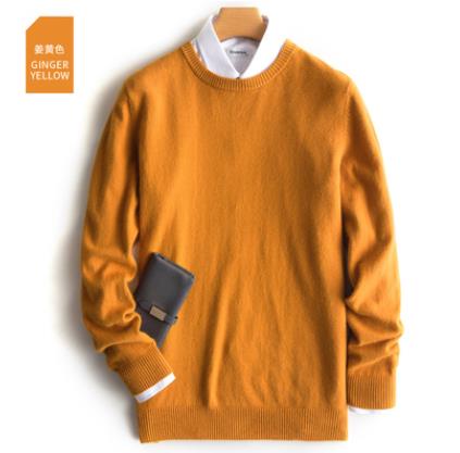 Cashmere Cotton Sweater Men 2023 Autumn Winter Jersey Jumper Robe Hombre Pull Homme Hiver Pullover Men O-Neck Knitted Sweaters