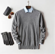 Dark gray o-neck