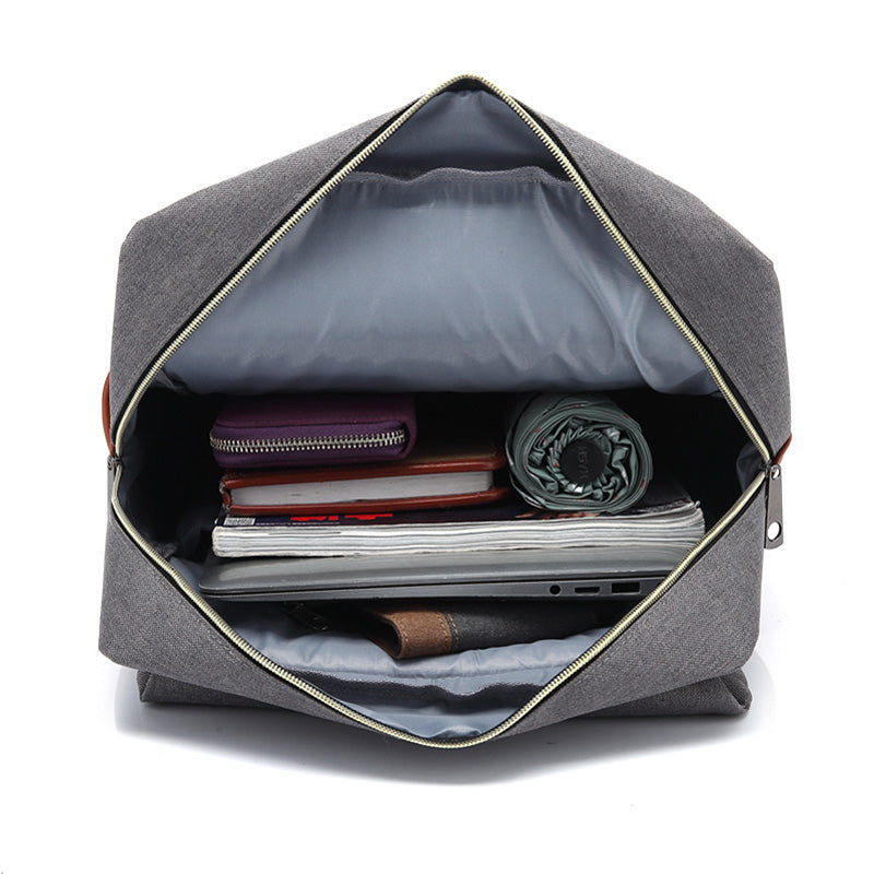Casual Men Women Travel Laptop Backpack Vintage Canvas Men'S Backpacks Student School Bag Pt884