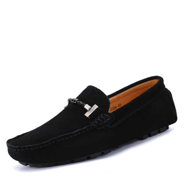 Ccharmix Brand Summer Spring Genuine Leather Mens Flats Men Casual Moccasins Men Luxury Fashion Slip On Driving Shoes Big Size