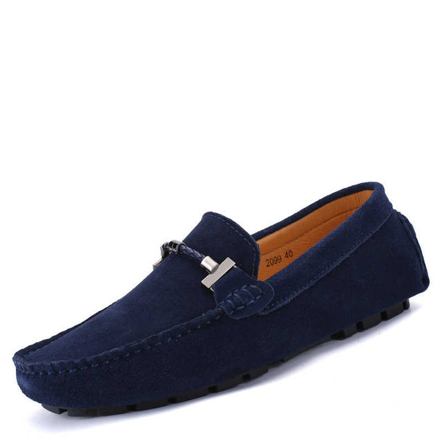 Ccharmix Brand Summer Spring Genuine Leather Mens Flats Men Casual Moccasins Men Luxury Fashion Slip On Driving Shoes Big Size