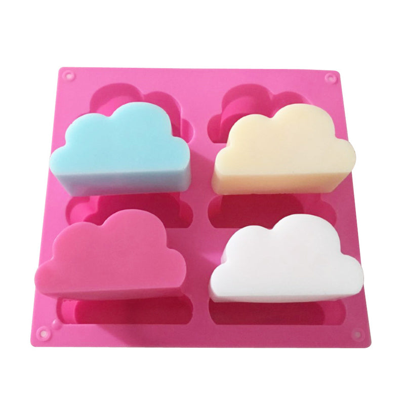 Cloud Shape Silicone Mold For Baking Mousse Cake Form Soap Mold Silicone Forms For Soap Jelly Mold Ice Cube Maker