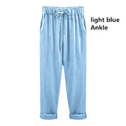 light blue Ankle