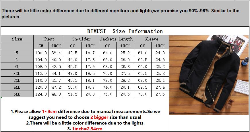 Dimusi Autumn Mens Bomber Jackets Casual Male Outwear Fleece Thick Warm Windbreaker Jacket Mens Military Baseball Coats Clothing