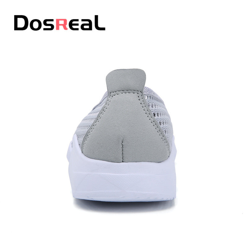 Dosreal Autumn Women Shoes Women Breathable Mesh Sneakers Shoes Ballet Flats Ladies Slip On Flats Loafers Shoes Plus Size