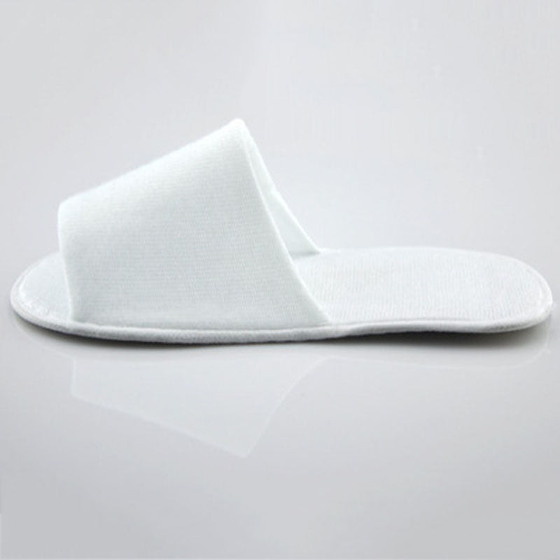 Fayuekey Wholesale 40 PairsLot Hotel Club Portable Disposable Open-Toed Slippers Home Guest Non-Woven Fabric Slippers Shoes