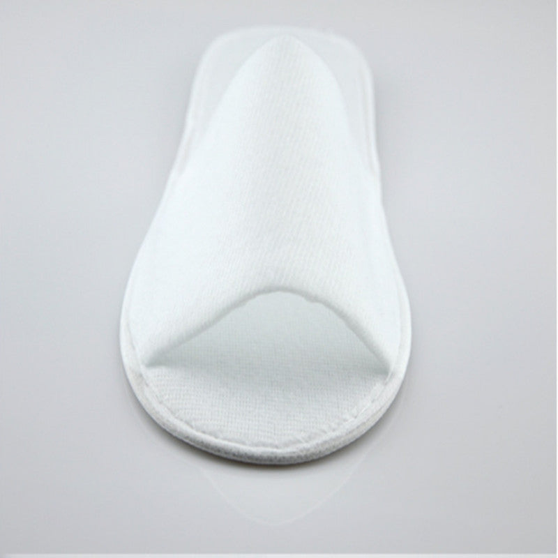 Fayuekey Wholesale 40 PairsLot Hotel Club Portable Disposable Open-Toed Slippers Home Guest Non-Woven Fabric Slippers Shoes