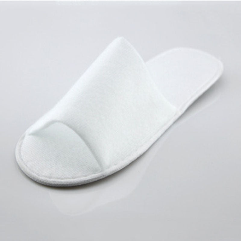 Fayuekey Wholesale 40 PairsLot Hotel Club Portable Disposable Open-Toed Slippers Home Guest Non-Woven Fabric Slippers Shoes