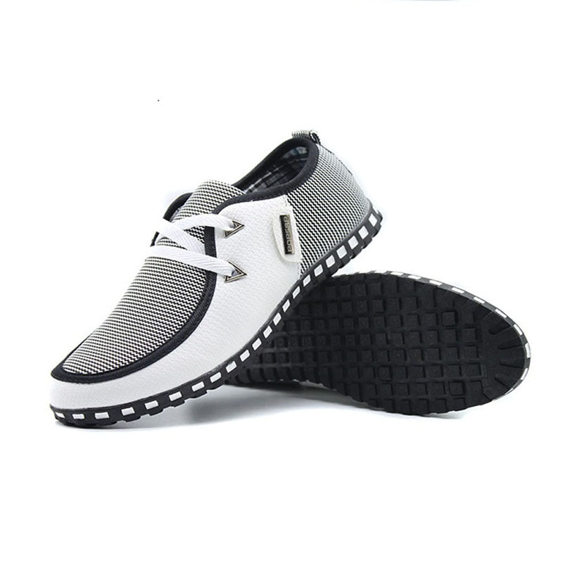 Fonirra Men Casual Shoes Breathable Light Flats Shoes Leather Loafers Slip On Men Flats Driving Shoes Plus Size 38-47 176