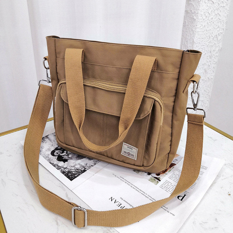 Fashion Canvas Women Bag Large Capacity Women Handbags Brand Designer Female Tote Bag Casual Shoulder Messenger Bags For Women