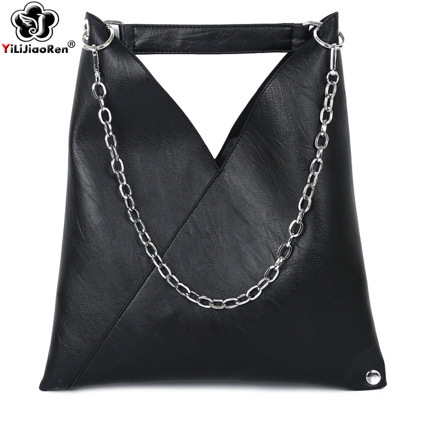 Fashion Leather Handbags For Women Luxury Handbags Women Bags Designer Large Capacity Tote Bag Chain Shoulder Bags Sac A Main