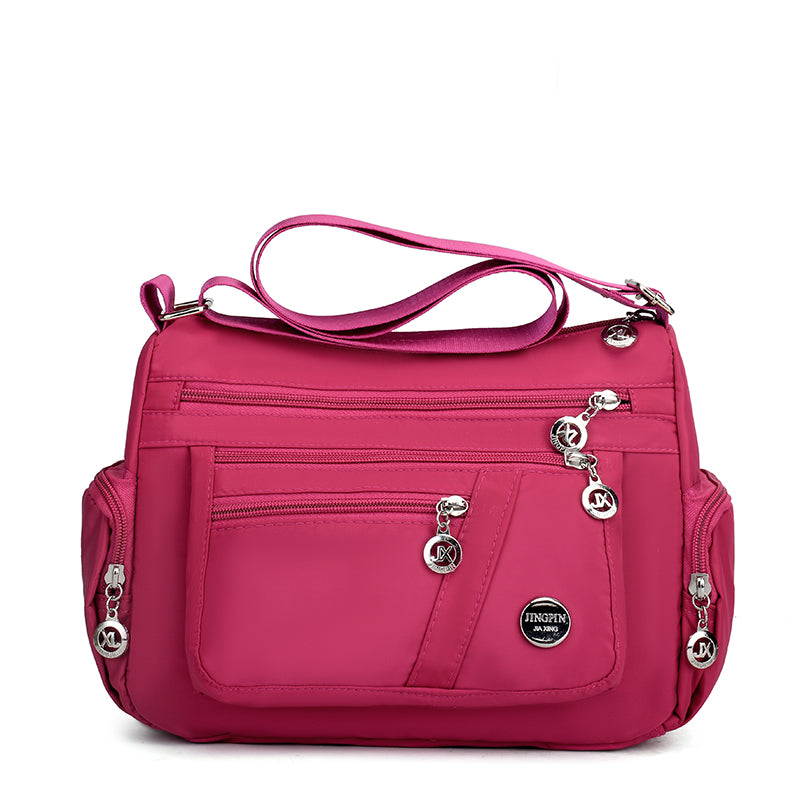 Fashion Women Shoulder Bags Waterproof Nylon Messenger Bags Casual Travel Handbags Female Multilayer Crossbody Bag Bolsos Mujer