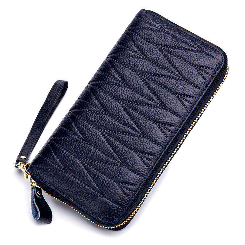 Fashion Women Wallet Long Clutch Bags Anti Rfid Business Card Holder Card Porte Feuille Femme Money Pocket Coin Purse Zipper