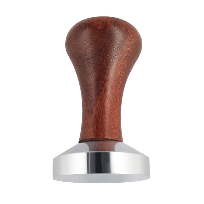 Food Grade Coffee Powder Hammer 51Mm 53Mm 58Mm Wooden Handle Bean Tampers Flat Rippler Tamper Mat With Milk Cup