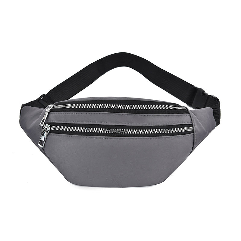 Geestock Сумка Поясная Women'S Waist Bag Nylon Fanny Packs Casual Women'S Chest Bags Man Belt Pouch Travel Hip Bag Sport Bum Bag