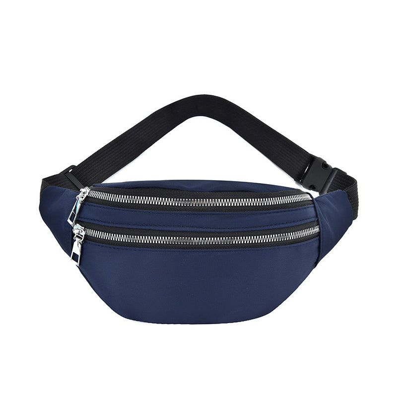 Geestock Сумка Поясная Women'S Waist Bag Nylon Fanny Packs Casual Women'S Chest Bags Man Belt Pouch Travel Hip Bag Sport Bum Bag