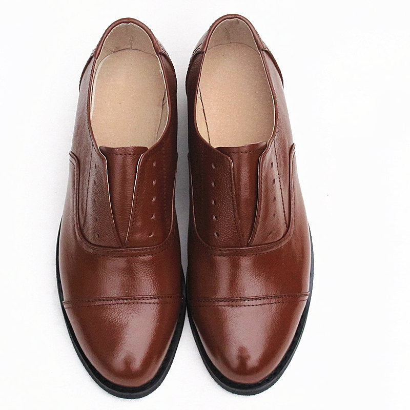 Genuine Leather Oxford Shoes Loafers For Woman Sneakers Female Oxfords Luxury Formal Single Strap Shoes Woman Spring Summer 2022