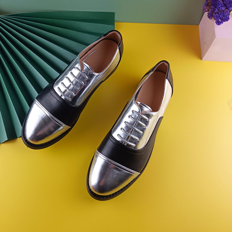 Genuine Leather Oxford Shoes Loafers For Woman Sneakers Female Oxfords Luxury Formal Single Strap Shoes Woman Spring Summer 2022