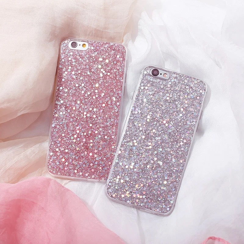 Glitter Liquid Case For Iphone Xs Xr Case Silicone Soft Tpu Phone Cases For Iphone Xs Max Case Back Cover Coque For Iphone X
