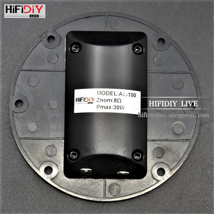 Hifidiy Live Hifi 4 Inch Tweeter Speaker Unit 8 Ohm 30W Treble Loudspeaker Al-100 Super Belt Type High Loudspeaker