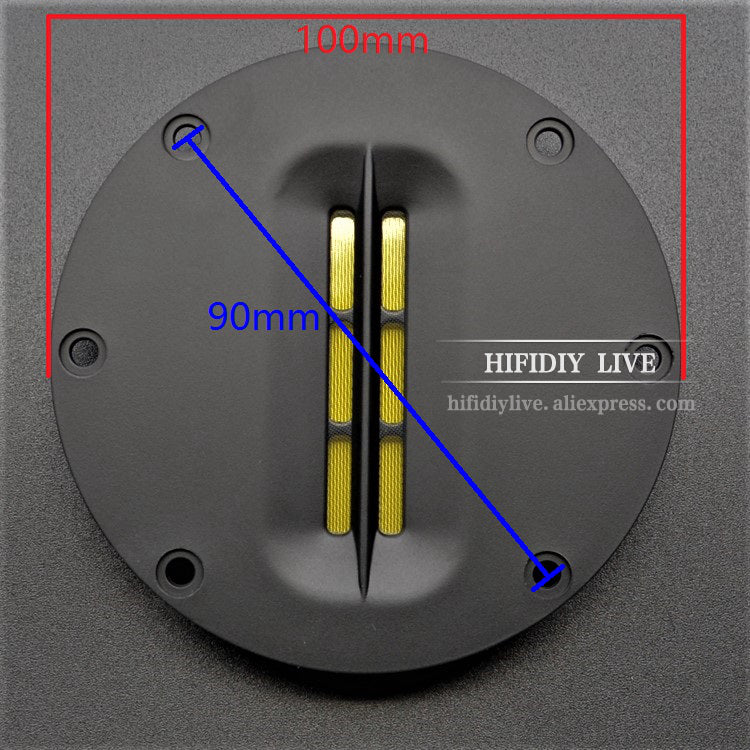 Hifidiy Live Hifi 4 Inch Tweeter Speaker Unit 8 Ohm 30W Treble Loudspeaker Al-100 Super Belt Type High Loudspeaker