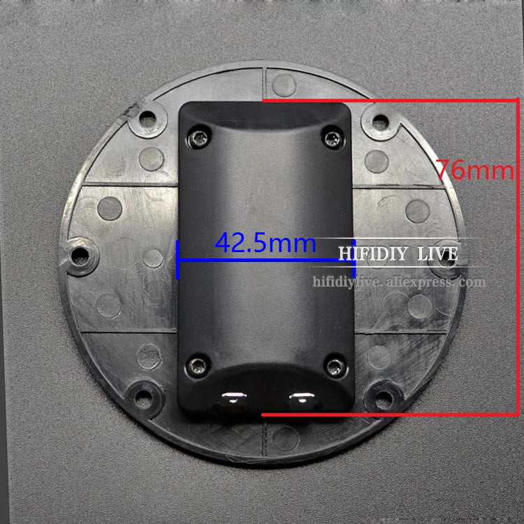 Hifidiy Live Hifi 4 Inch Tweeter Speaker Unit 8 Ohm 30W Treble Loudspeaker Al-100 Super Belt Type High Loudspeaker