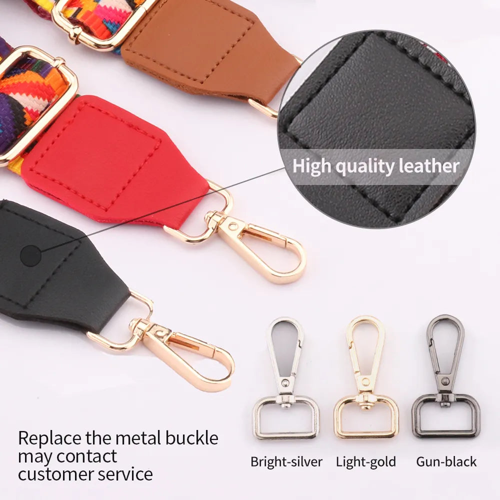 Handbag Straps For Crossbody Adjustable Bag Accessories Belt For Bag Accessories Handbag Belt Wide Nylon Shoulder Bag Straps