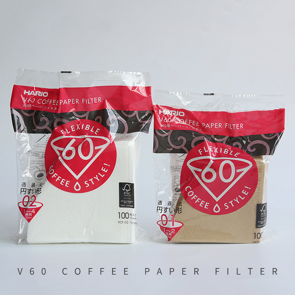Hario V60 Filter Coffee Paper 1-4 Cup For Specialized Cafe V60 Dripper Barista For Coffee Maker Hario Genuine Reusable Filters