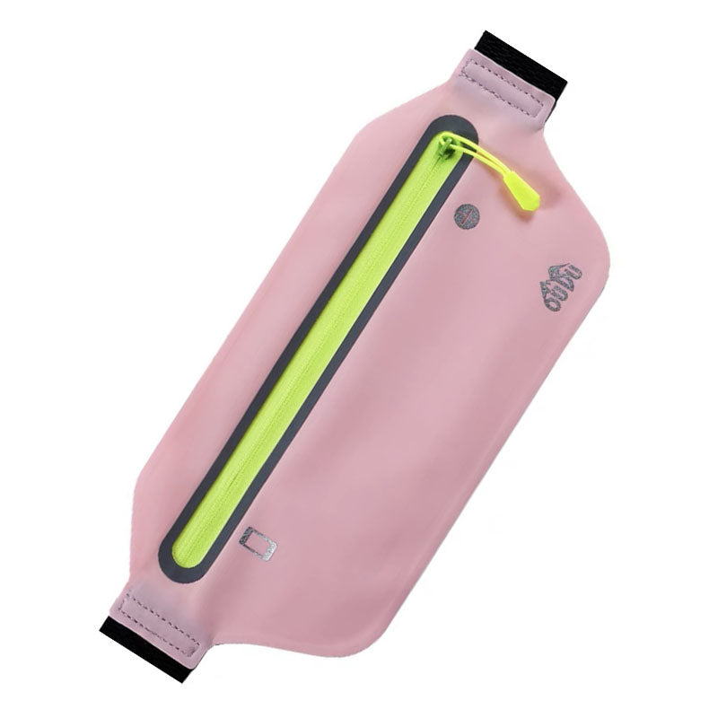 Hidden Waist Bag Sports Phone Men'S Belt Bag Ultra-Thin Waterproof Mini Fanny Pack New Hot Women Run Light Waist Pouch