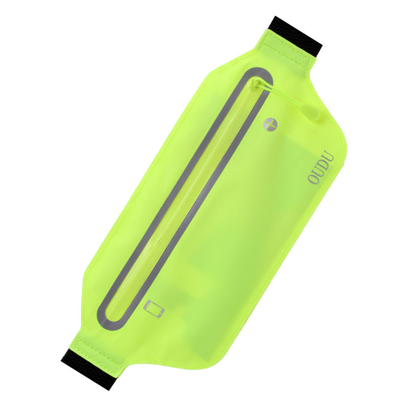 Hidden Waist Bag Sports Phone Men'S Belt Bag Ultra-Thin Waterproof Mini Fanny Pack New Hot Women Run Light Waist Pouch