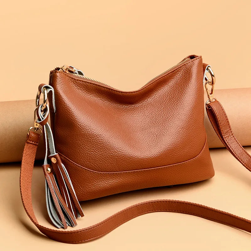 High Quality Leather Crossbody Bags For Women 2021 New Luxury Handbags Women Bags Designer Shoulder Bags Ladies Tote Bag Sac