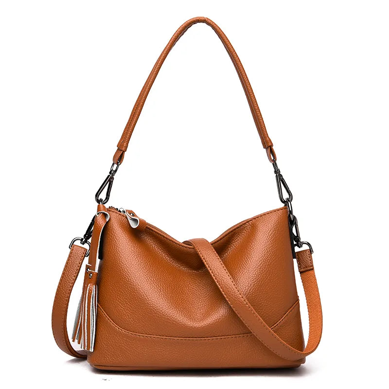 High Quality Leather Crossbody Bags For Women 2021 New Luxury Handbags Women Bags Designer Shoulder Bags Ladies Tote Bag Sac