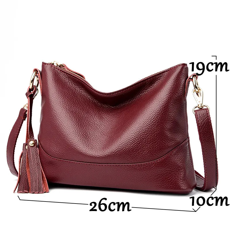 High Quality Leather Crossbody Bags For Women 2021 New Luxury Handbags Women Bags Designer Shoulder Bags Ladies Tote Bag Sac