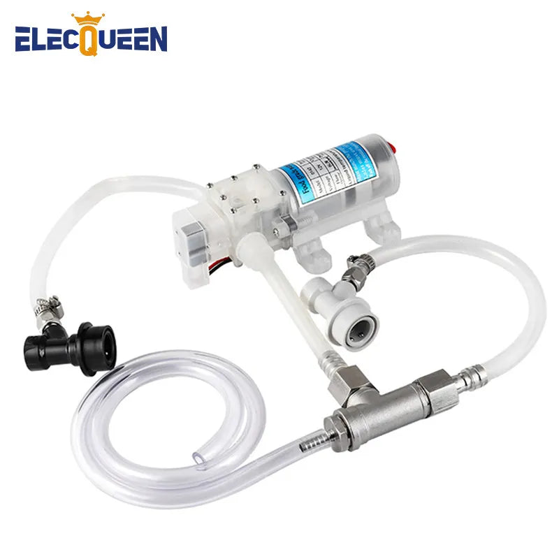 Homebrew Gas Fermentation Pump,Beer Secondary Fermentation Speed Up Device Quick Carbonation Keg Wort In-Line Aeration System