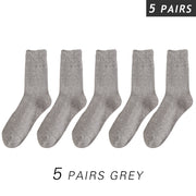 5 pares de grises