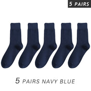 5 pairs navy blue
