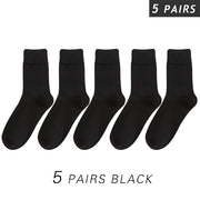 5 pares pretos