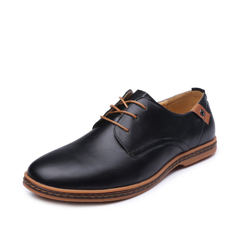 Hot Sale New Oxford Casual Shoes Men Fashion Men Leather Shoes Spring Autumn Men Flat Patent Leather Men Shoes Wgl-K03-1