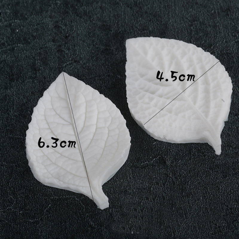 Hydrangea Leaves Silicone Mold Fondant Mould Cake Decorating Tools Chocolate Gumpaste Mold, Sugarcraft, Kitchen Accessories