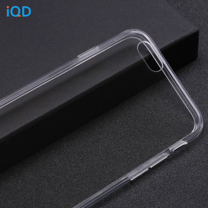 Iqd For Apple Iphone X 6 6S 7 8 Plus Case Clear Tpu Cover Slim Crystal Silicone Protective Transparent Fitted Cases Hard Xs Max
