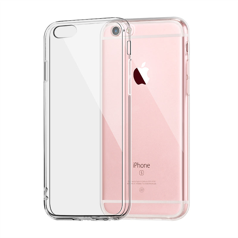 Iqd For Apple Iphone X 6 6S 7 8 Plus Case Clear Tpu Cover Slim Crystal Silicone Protective Transparent Fitted Cases Hard Xs Max