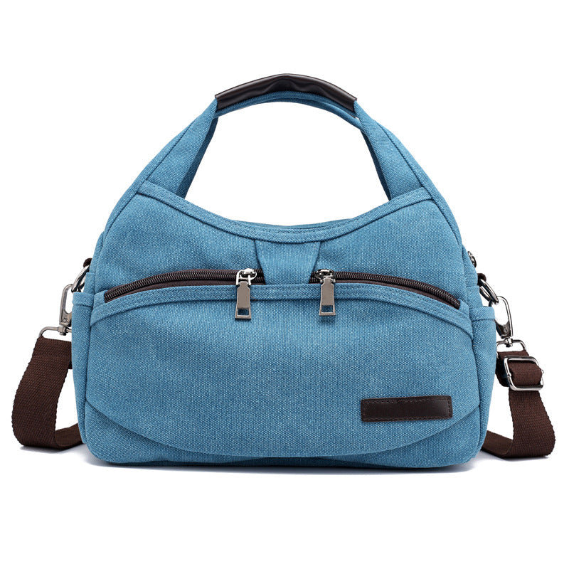 Kvky New Canvas Bags For Women Brand Handbags Women Crossbody Bags  Multifunction Small Summer Handbags Vintage Crossbody Bags