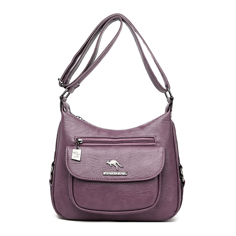 Lanyibaige Luxury Handbags Women Bags Designer Soft Leather Bags For Women Crossbody Messenger Bag Ladies Vintage Shoulder Bag